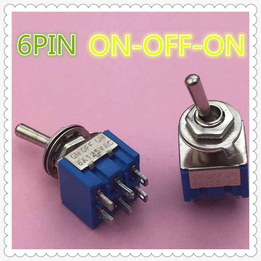 2 шт./лот мини флэш выключатель G104 ON OFF 6A 250V хорошего качества Бесплатная