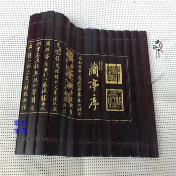

China characteristic line bamboo books of ancient books and bamboo books