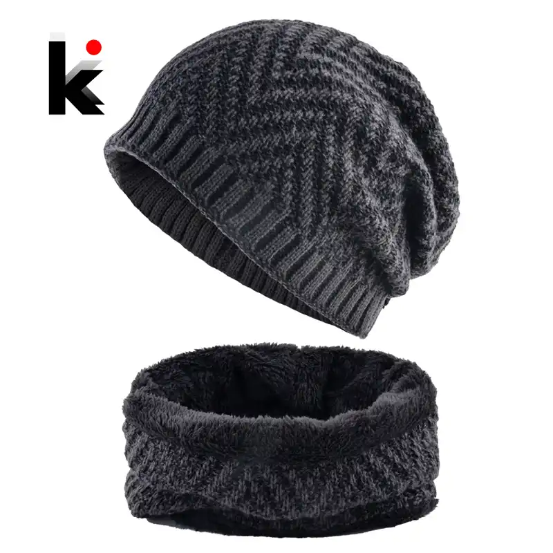 mens hat and scarf