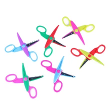 Записки заг ножниц малыш бумаги ручной работы студент творческой фотосъемки Ножницы Зигзаг С дневник ремесло cut ремесленных Альбом DIY Laciness