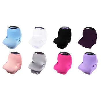 

2017 New Multi-Use Stretchy Newborn Infant Nursing Cover Baby Car Seat Canopy Cart Cover