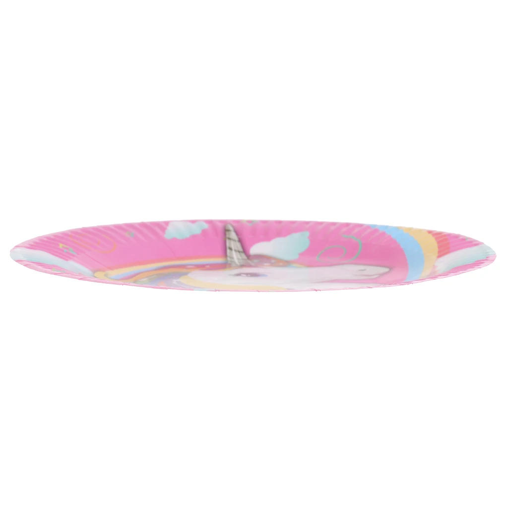 10pcs Cute Catoon Animal Paper Plate Disposable Tableware Supplies for Birthday Party Accessories
