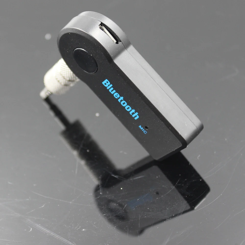 Универсальный 3,5 мм потокового автомобиля A2DP Беспроводной Bluetooth Car Kit AUX аудио Музыка приемник адаптер громкой связи с микрофоном для