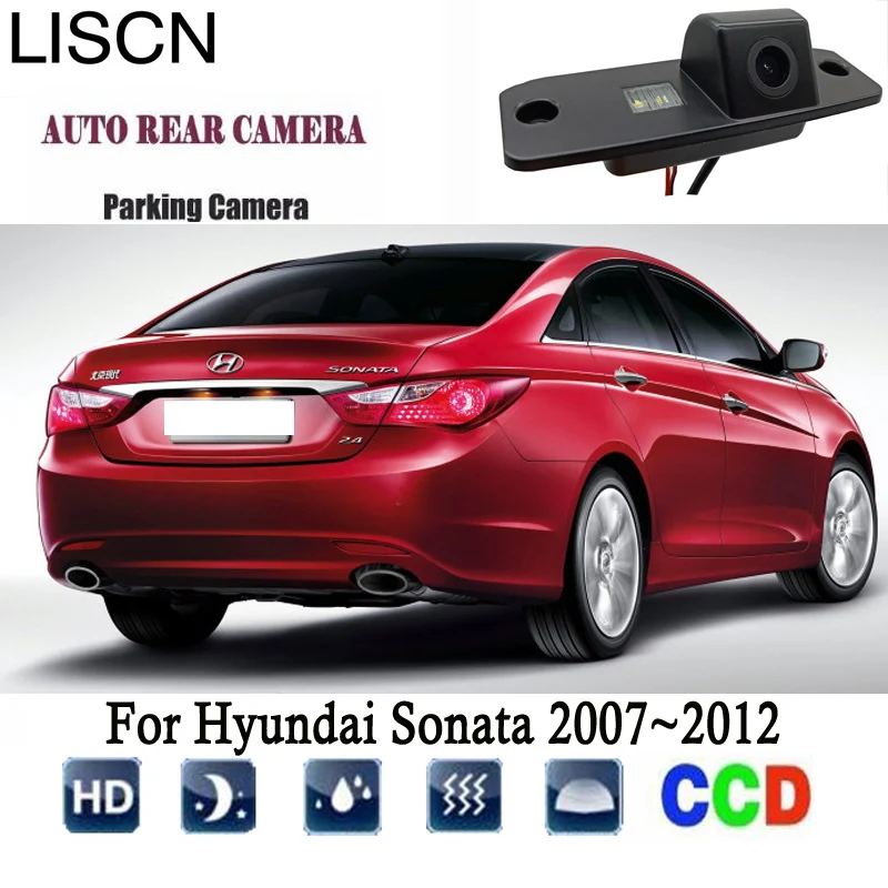 Камера заднего вида для Hyundai Sonata 2007 ~ 2012 2008 2011 CCD камера ночного