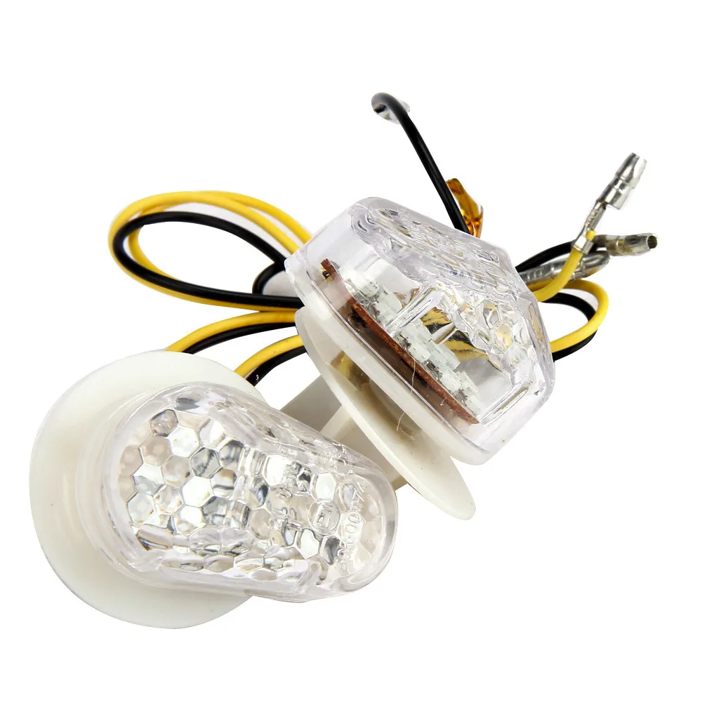 Car Led Light Motorcycle Bike LED Amber Indicator Light Flasher DC12V
