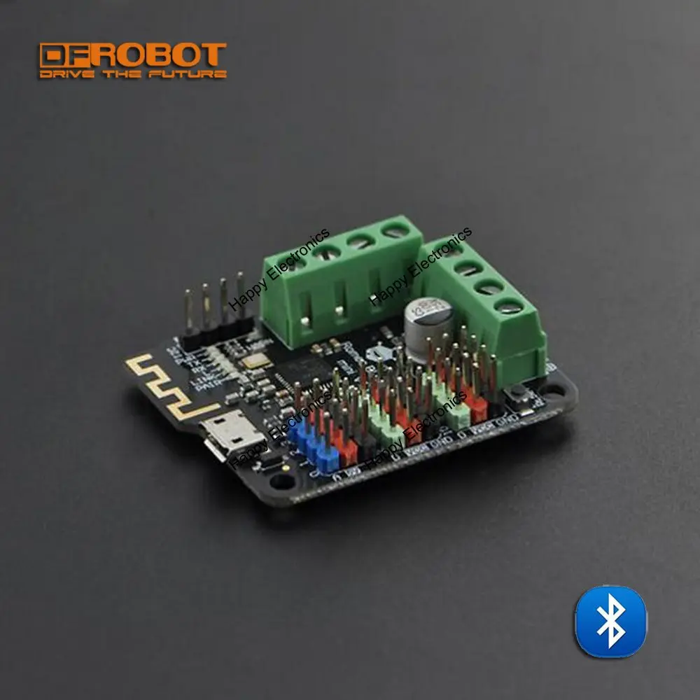 

DFRobot Romeo BLE multi-function controller Mini Micro Edition Version V1.1 ATmega328P Bluetooth 4.0 TI CC2540 for Arduino UNO