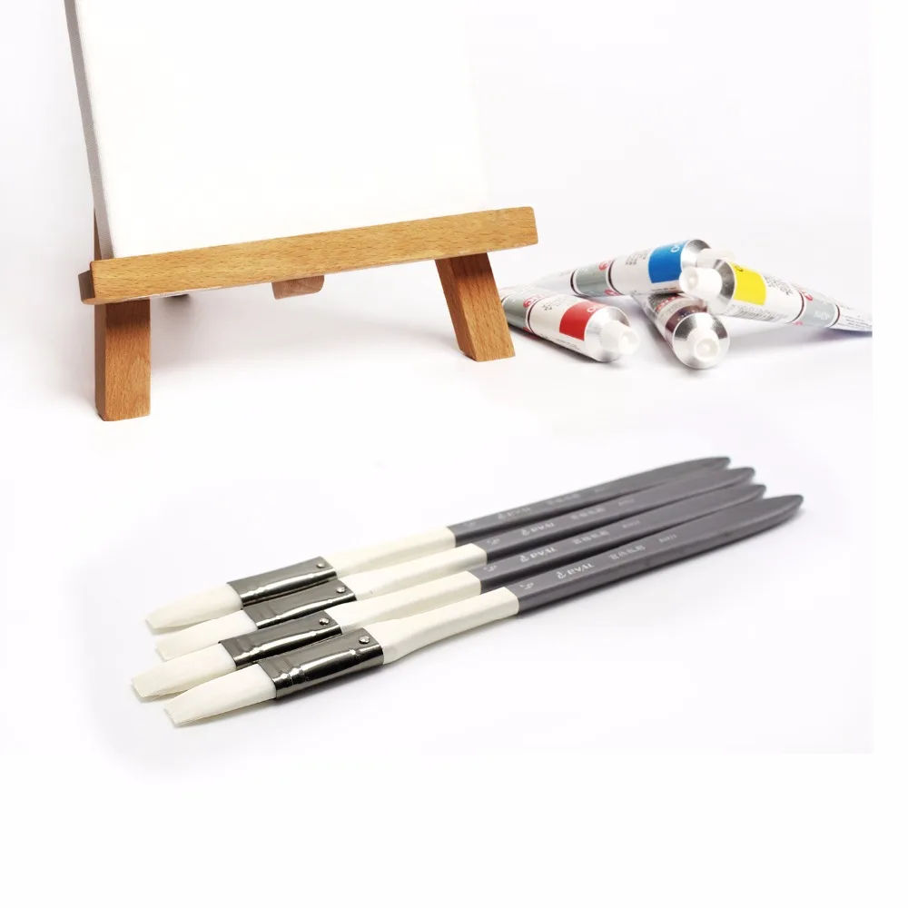 Eval 1 шт. 1/2 "художественная кисть масляные кисти для рисования с щетиной инструменты для граффити набор для акриловой акварели кисть для