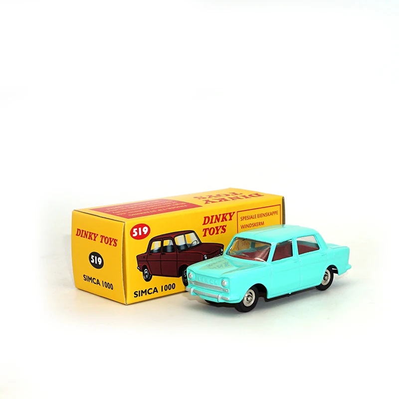 1:43 DeAgostini литья под давлением модель 519 SIMCA 1000 62 DINKY коллекция игрушек