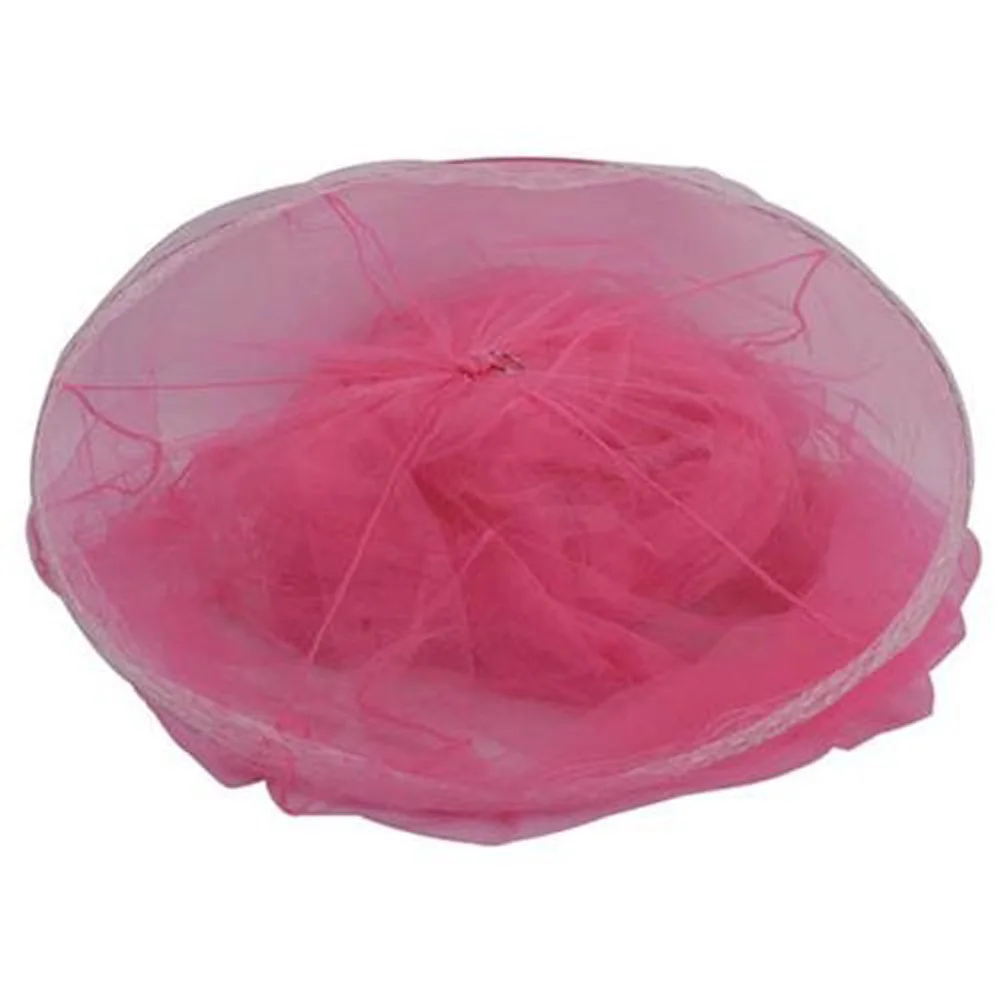 Горячее предложение! Новые розовые элегантные круглые кружева от комаров, из полиэфира балдахины для кровати сетка