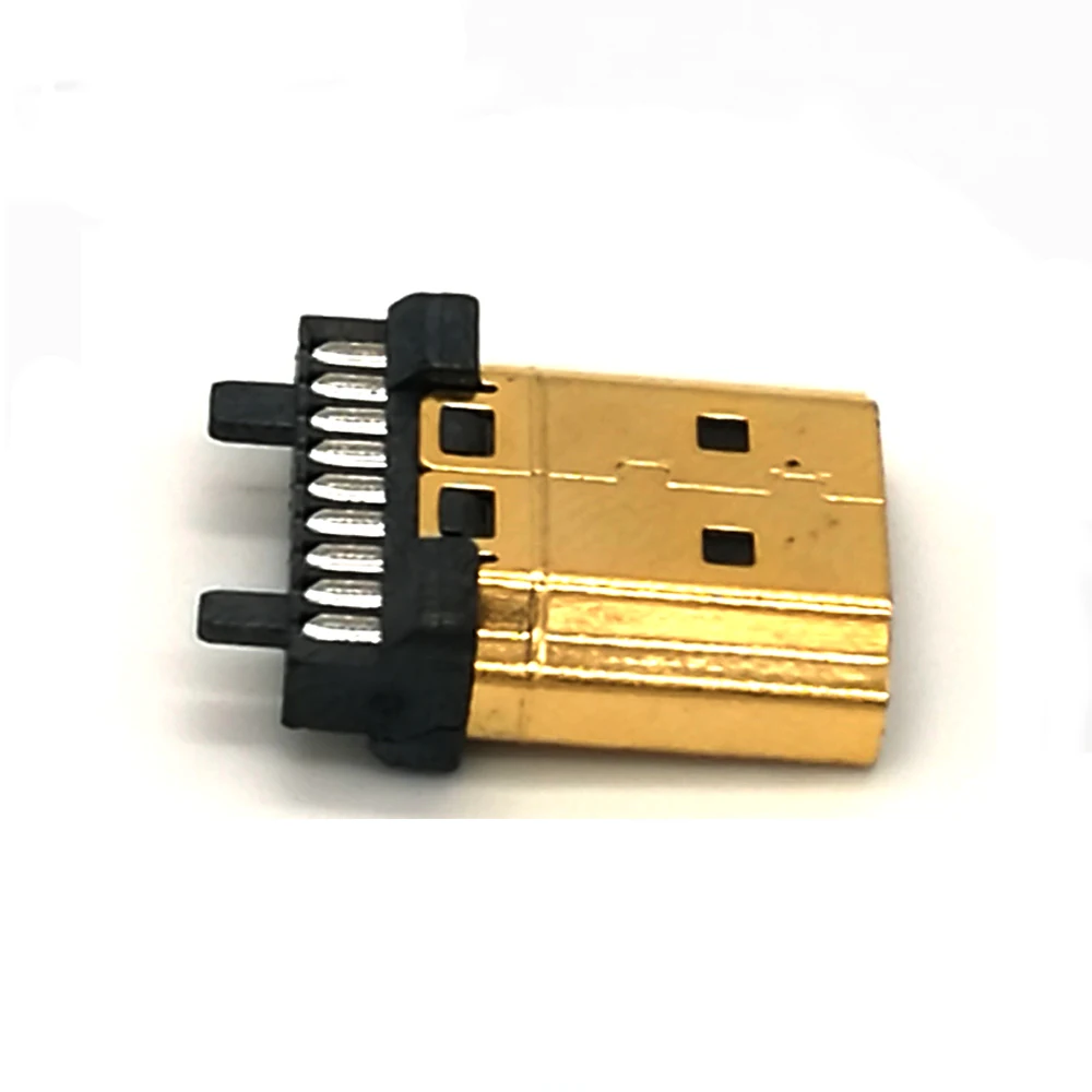 2 шт./лот HDMI сварочный адаптер hdmi вилка Версия 0 3D 4k DIY разбросанная линия