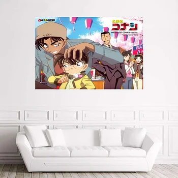 

Canvas Home Decor Painting 1 Pieces Detective Conan Anime Picture Wall Art Hd Print Modular Modern Brand New Poster For Boy Room