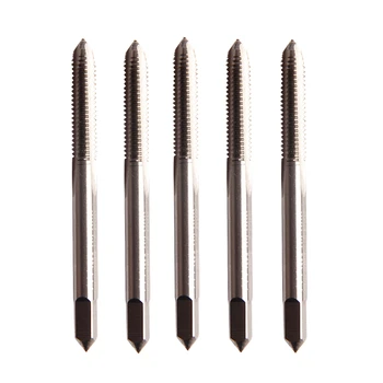 

10 Pcs/Set Machine Screw Taps M4*0.7mm Plug Metric HSS Straight Fluted Taps Thread Drill Bits Tools