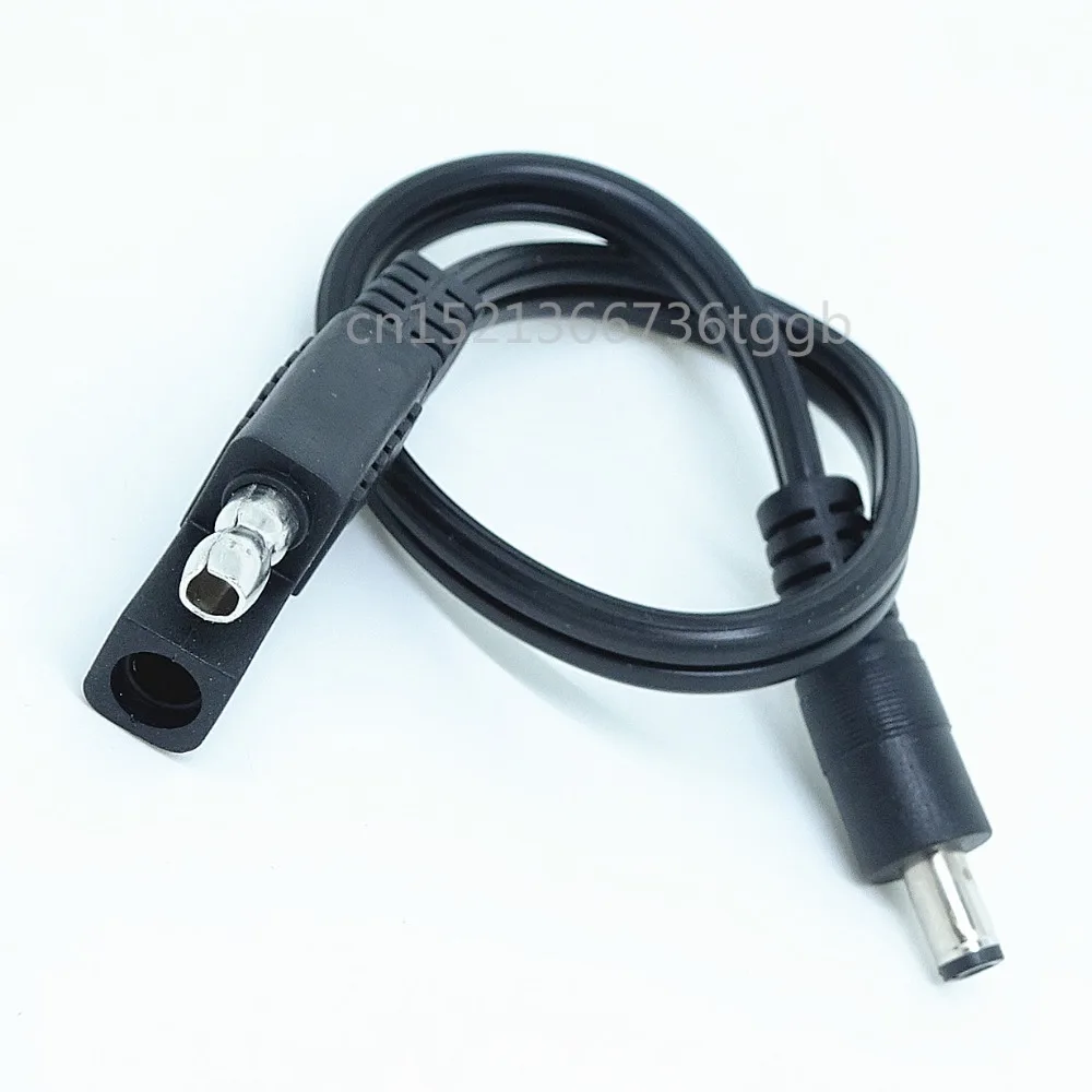 

SAE to DC5.5*21 connector Solar battery charging line 10A current line Photovoltaic DC charging line bullet line SAE to DC5521
