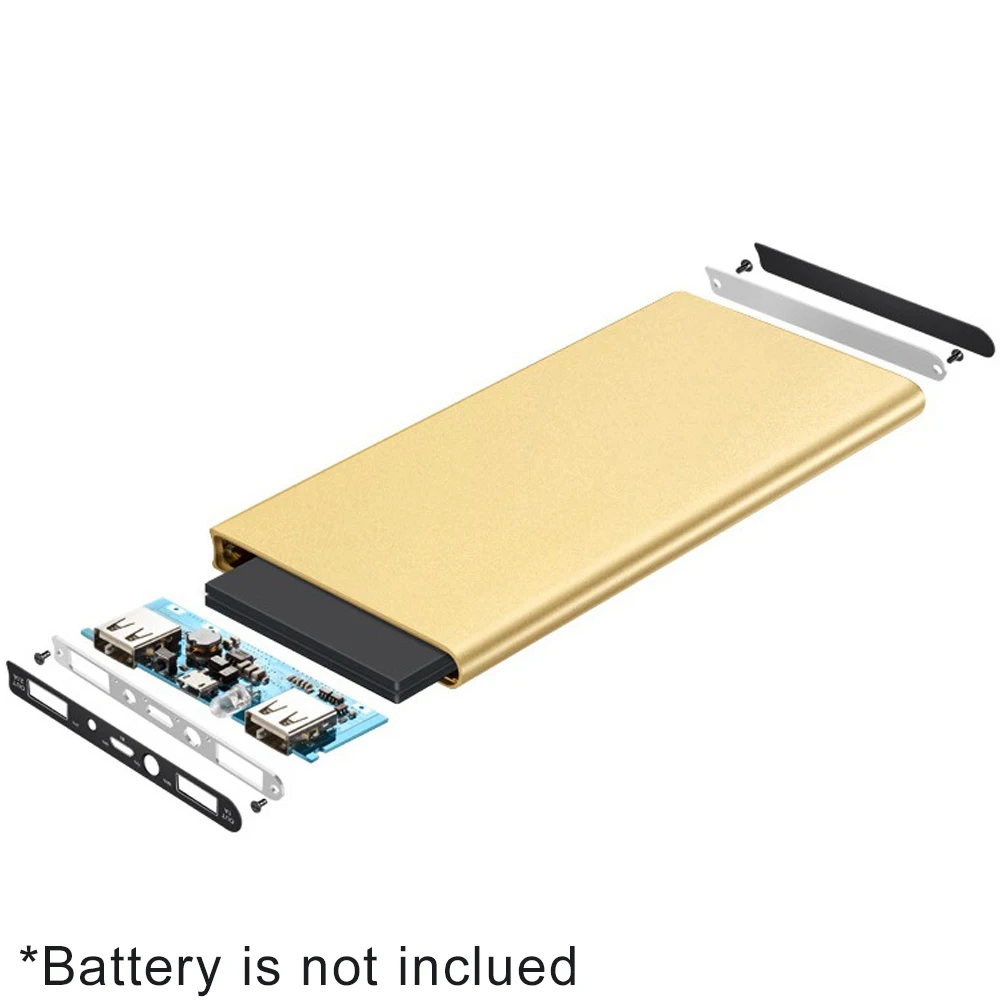 Портативное зарядное устройство Pover power bank 1*7566121 солнечное зарядное устройство чехол DIY Box двойной usb-комплект зарядное устройство для телефо...