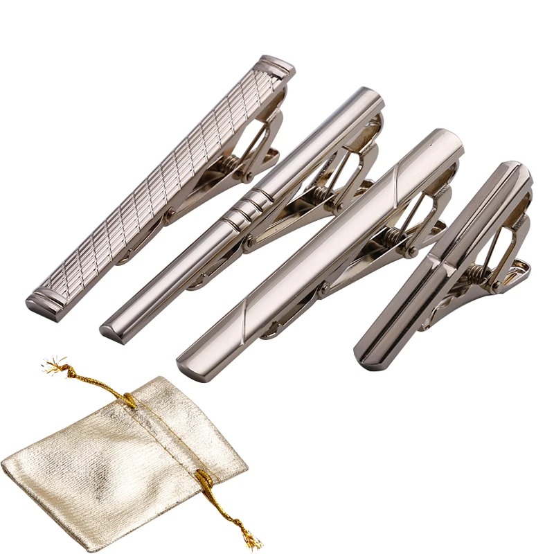 4pcs Mixed Mens Stainless Steel Fashion Luxury Classic Exquisite