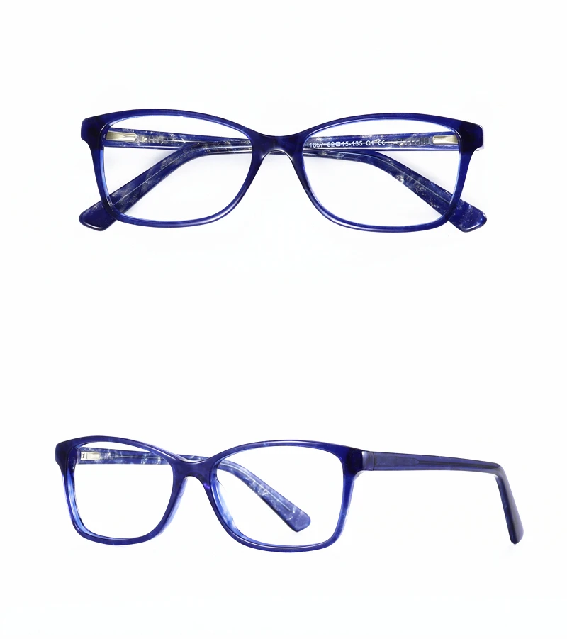 Ацетат женские очки рамка рецепт дизайнер бренда прозрачные оптический оправа для очков при близорукости