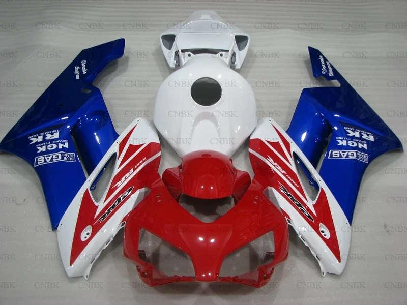 

for CBR1000RR 2004 - 2005 Fairing for Honda Cbr1000 RR 05 Blue Red White Plastic Fairings CBR 1000 RR 04 Fairings Unpainted