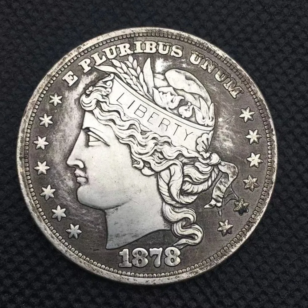 Серебряная монета США Queen Morgan монетные монеты Liberty 1 доллар антикварная медная