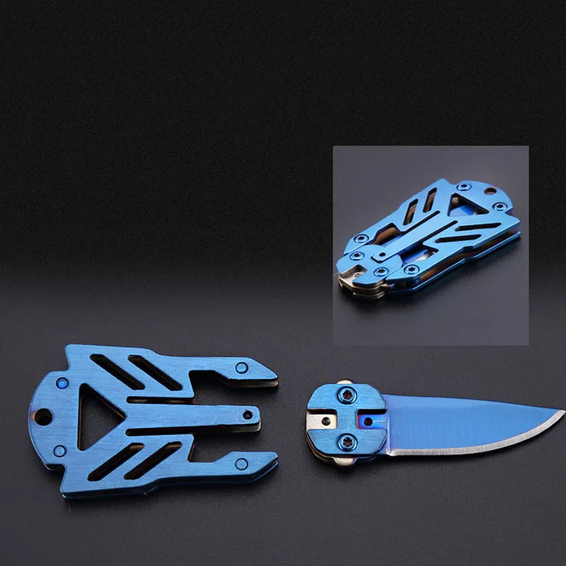 Нержавеющая сталь открытый Трансформатор складной нож для выживания инструмент безопасности самостоятельные ножи для защиты Многофункциональный тактический инструмент