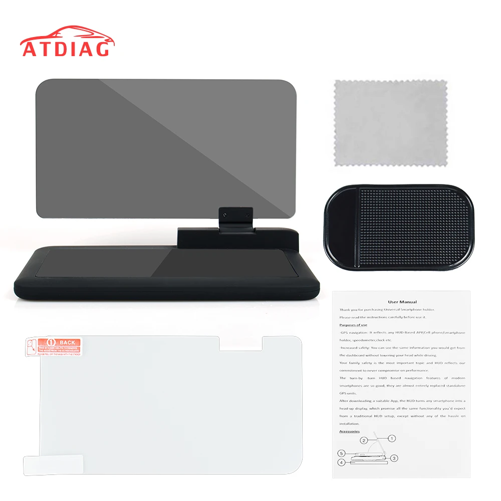 

Head-up Display head up display phone H6 Inch hud display car 2019 projection on the windshield car speed projector