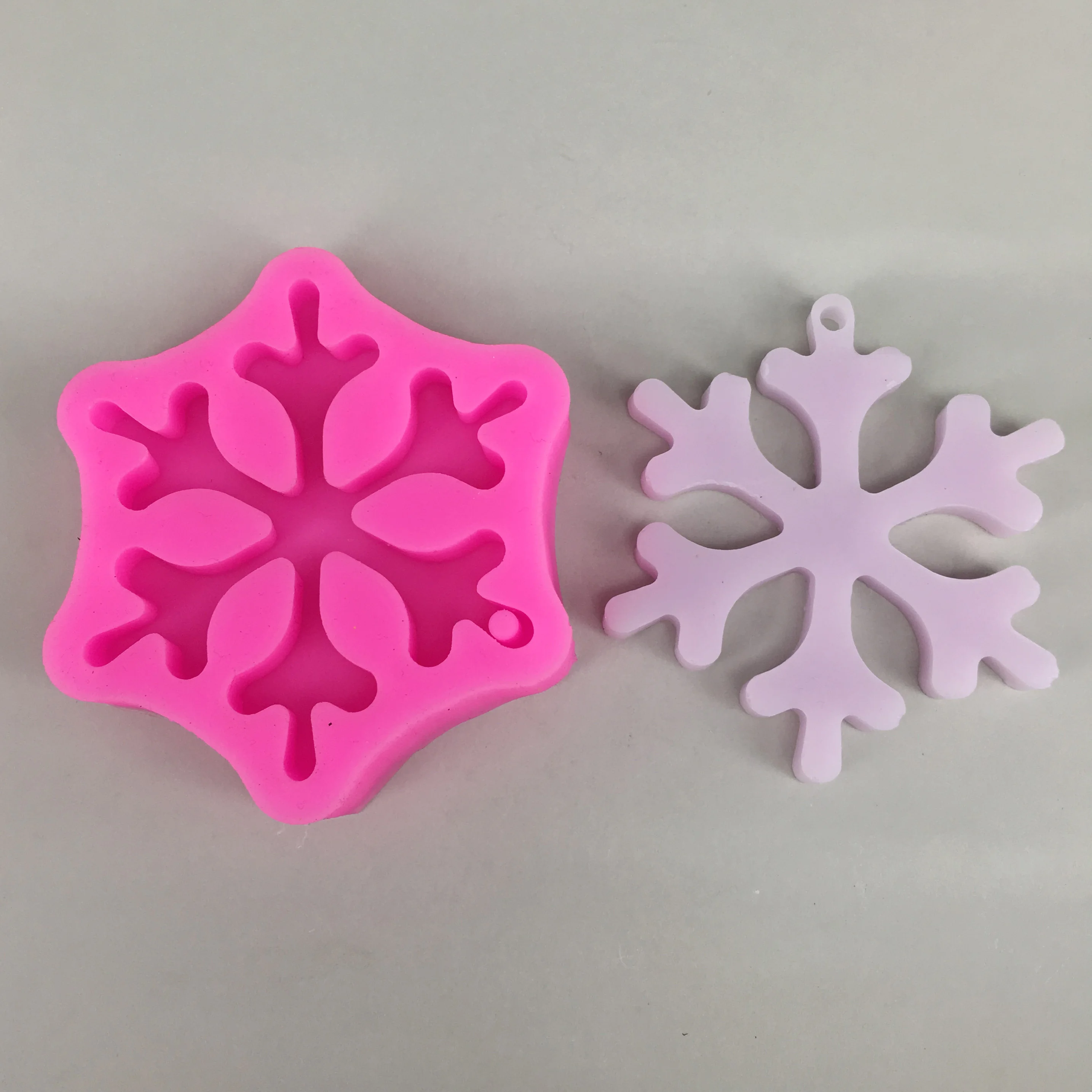 BK1098 зимняя Снежинка силиконовый Топпер для кексов, сахарное ремесло, печенье, полимерная глина, форма для свечей