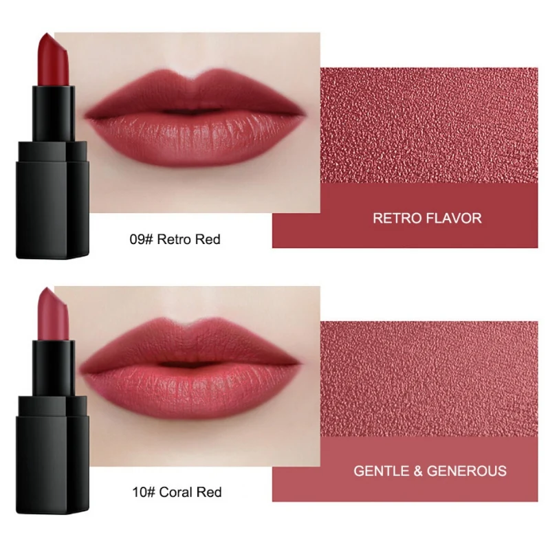 2019 1PC Moisturizing Lipstick Non-Stick Cup Waterproof Long-Lasting Colorfast Matte Lipstick 12 color 2019 1PC Moisturizing Lipstick Non-Stick Cup Waterproof Long-Lasting Colorfast Matte Lipstick 12 color