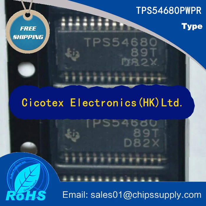 Tps54680Pwpr 28-Htssop Ic Di Sincronizzazione Buck Pwm Conv 28-Htssop