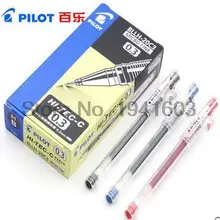 6 шт./лот,, гелевая ручка 0,3 мм, японский пилот, ручка для подписи, для офиса и школы, Гелевая Ручка-роллер, BLLH-20C3