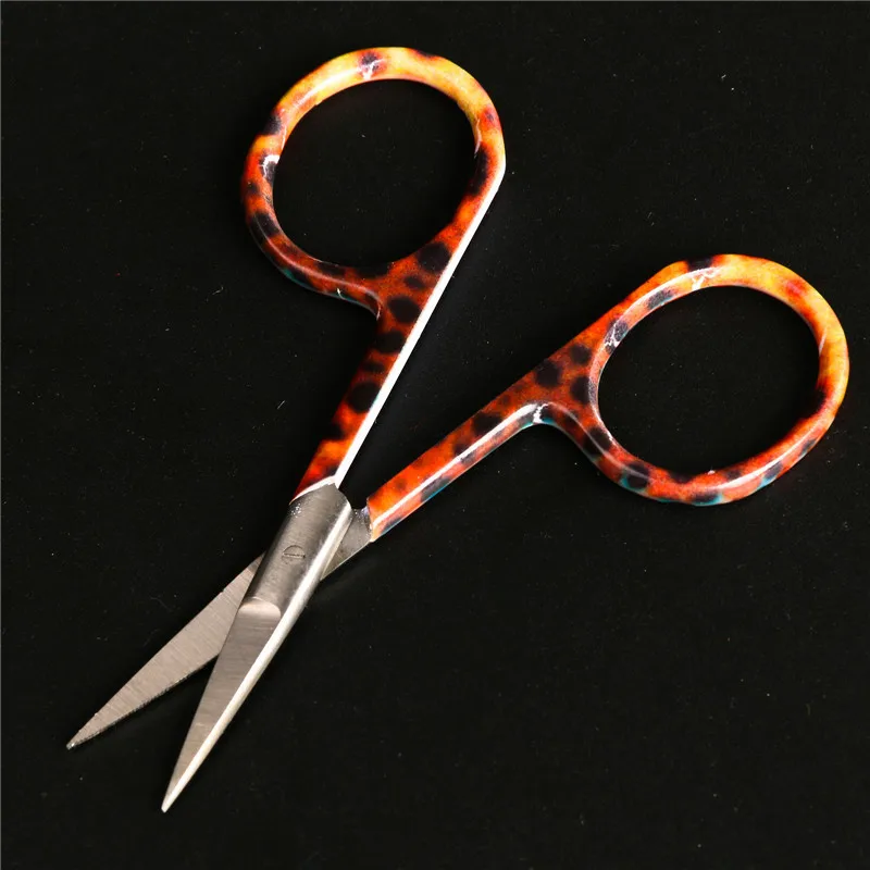 Brown color fishing tool, 10.5cm sharp stainless steel fishing cutting