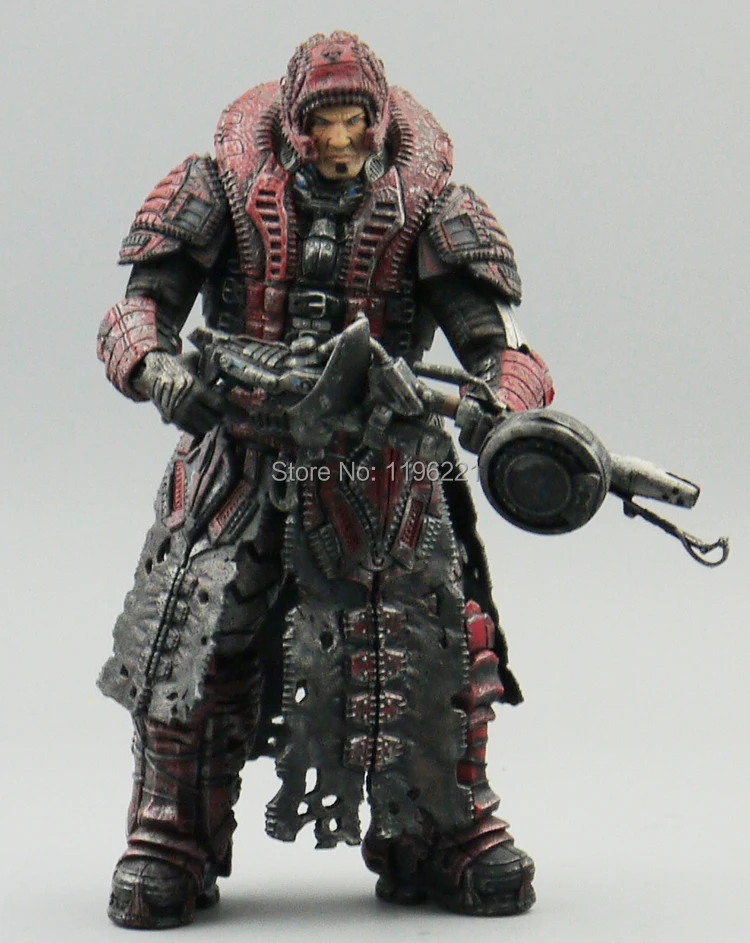 С принтом Neca gear of WAR MARCUS FENIX THERON маскировка фигурки бесплатная доставка боевая