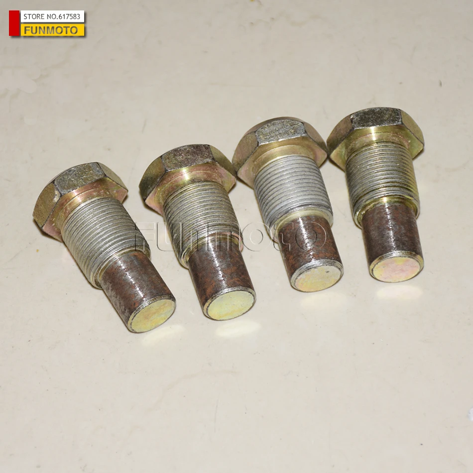 4 PIECES FIXING BOLTS FOR JIANSHE 250ATV REAR GEARBOXin Nuts & Bolts
