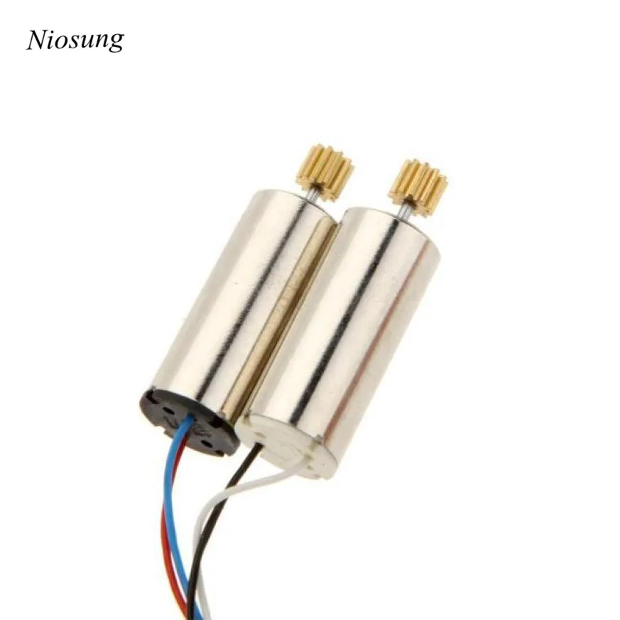 

Niosung New 1 Pair/2PCS CW/CCW Motor For JJRC H8D H8C F183 RC Quadcopter