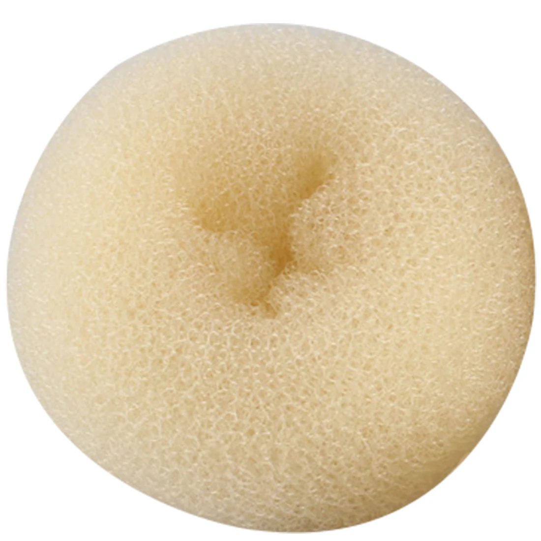 4 размера(6 см, 7-8 см, 9 см, 10-11 см) корейский стиль головка бутона шариковая головка диск пончики блюдо парикмахерские инструменты для женщин доступ к волосам - Цвет: Бежевый