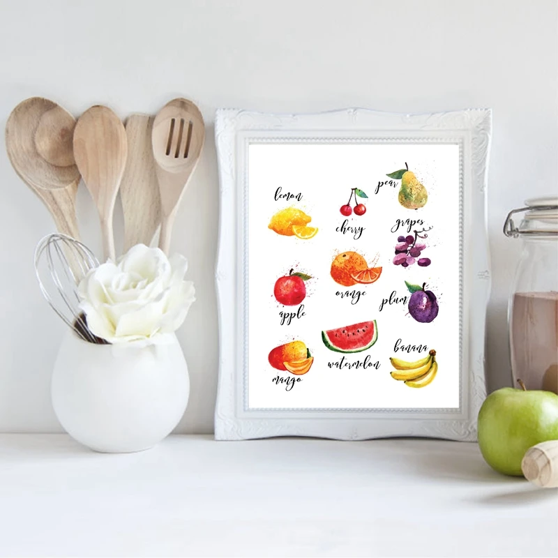 Kitchen Prints Wall Decor
