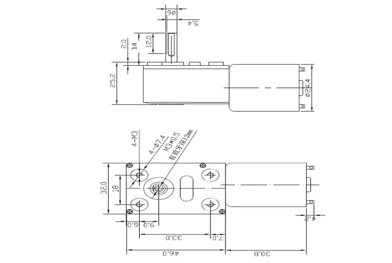 JGY370 DC6V/12V24V 2 об/мин до 150 об/мин с высоким крутящим моментом редуктор скорости металлический червячный редуктор коробки передач двигатели Реверсивные низкая скорость червячный мотор