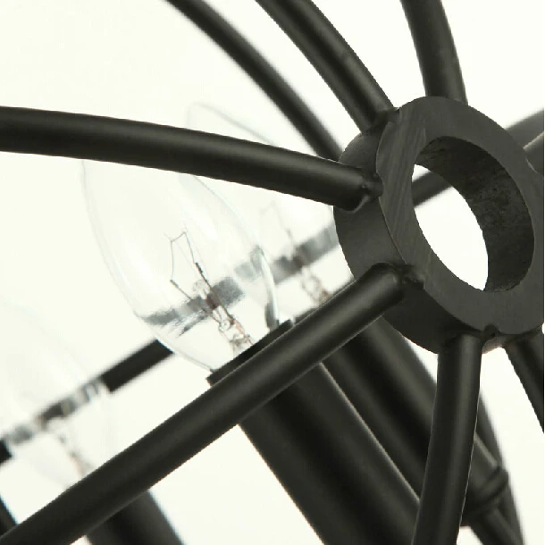 Industrial vintage Circular pendant lights light led hanglamp loft decor lamps light fixtures hanging lamp Living room Bedroom