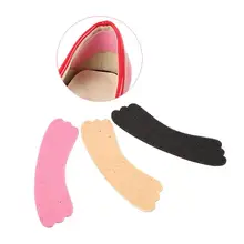1 пара Высококачественная губчатая невидимая задняя пятка колодки для обуви на высоком каблуке ручка клейкая подкладка Подушечка для ухода за ногами вставка колодки Стелька