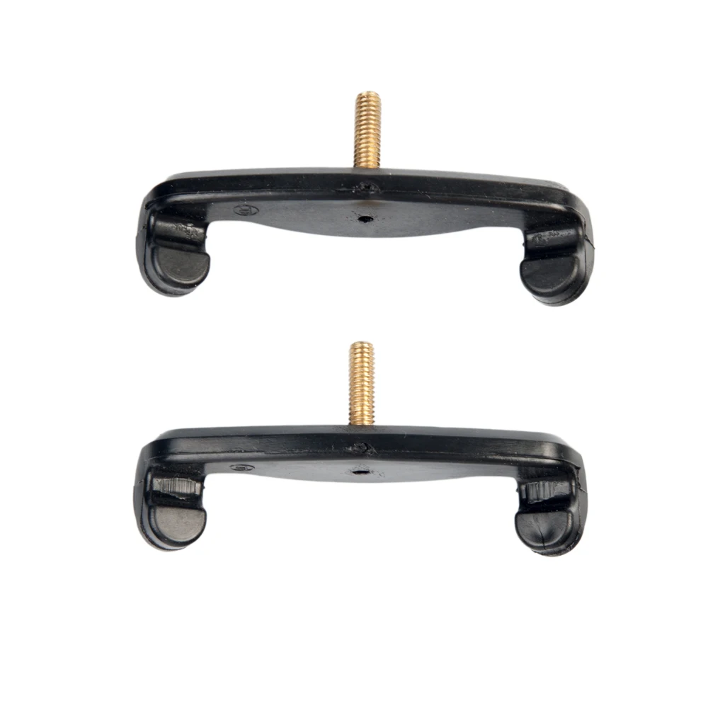 2PCS Violin Shoulder Rest Legs Feet White Replacements 1/4 1/2 Violin