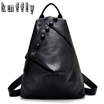 

Luxury Brand Multi-function Women Backpack High Quality PU Leather School Bags for Teenagers Girls Bagpack Shoulder Bag Mochila