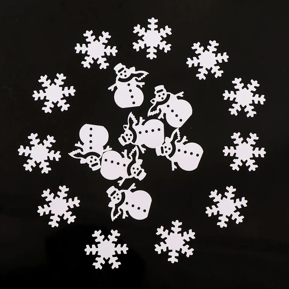

Christmas Snowman Snowflake 15g Table Confetti Sprinkles Birthday Party Wedding Decoration Sparkle Gold Silver Metallic Supply