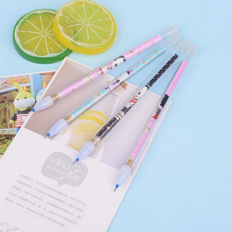 Офисная гелевая ручка Kawaii стираемая с рисунком звездного неба школьные