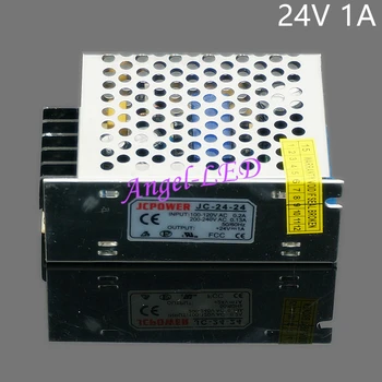 

Free shipping high quality AC110V-220V to DC24V 1A 24W Regulated Switch Power Supply led power use for led strip lights led lamp