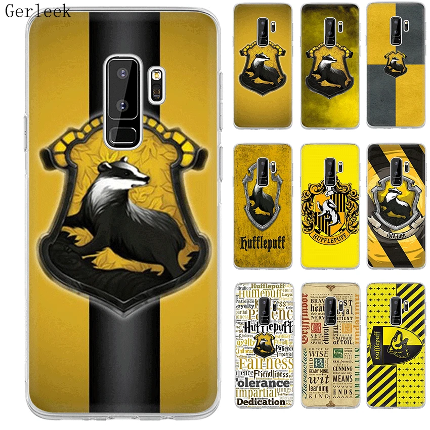 Чехол для телефона Desxz Samsung Galaxy M10 M20 M30 A7 A9 A10 A30 A40 A50 A70 Hogwarts Hufflepuff | Мобильные