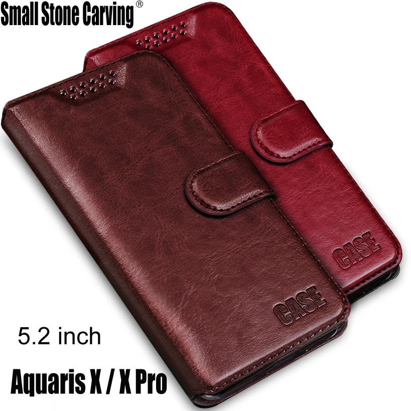 

For BQ Aquaris X pro Case Hight Quality Flip Leather Case For BQ Aquaris X BQ Aquaris X pro Fashion Stand Cover 5.2 inch