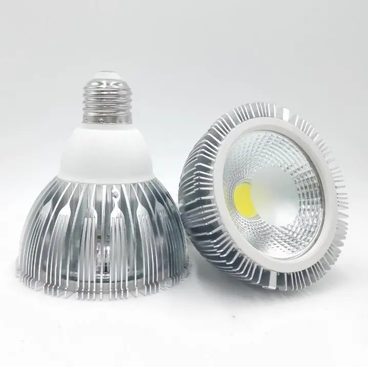 

DHL Fedex Free shipping 85V-265V LED lighting 15W PAR30 COB led spot light LED lamp Dimmable High power Spotlight 50pcs/lot