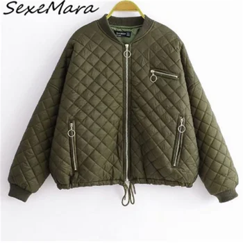

StPreppy Winter Bomber Jacket Women Wide-waisted Regual Fashion Green Bomber Jacket Plus Size 2019