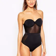 DD-G Cupped сварная сетка купальник Высокая талия одна деталь купальники для малышек бандо пляжные ванный комплект Maillot De Bain боди