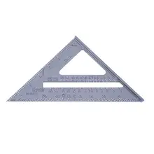 7 дюймов металлический треугольник угол линейка 90 градусов Угол транспортир Деревообработка скорость квадратный Угол транспортир измерительные инструменты
