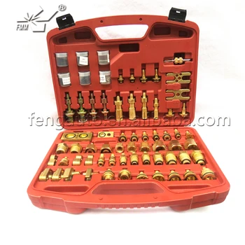 

automotive air conditioning system compressor leak detection repair tools copper leak fittings tool Europe America