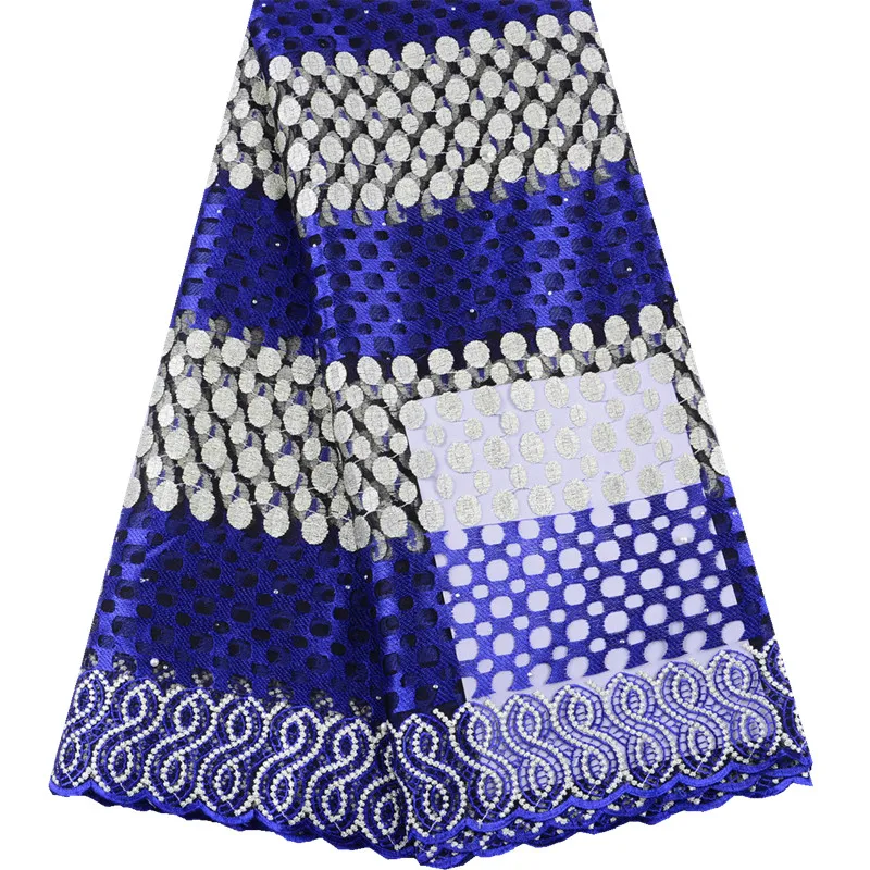 

African Lace Fabric High Quality French Lace Fabric 2019 Nigerian Laces Guipure Embroidered Fabric For Wedding Party Dress S1617